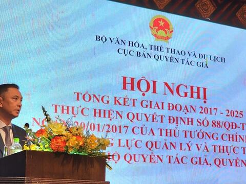 Công tác quản lý và thực thi pháp luật về quyền tác giả, quyền liên quan đạt được nhiều kết quả rõ rệt