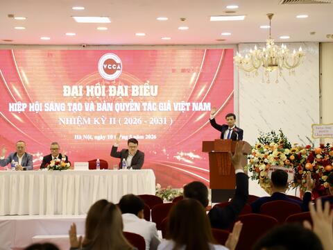 Hiệp hội Sáng tạo và Bản quyền tác giả Việt Nam tổ chức Đại hội nhiệm kỳ 2026 - 2031