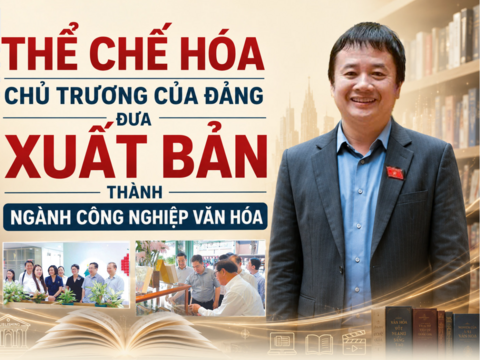 Thể chế hóa chủ trương của Đảng, đưa xuất bản thành ngành công nghiệp văn hóa