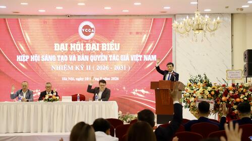 Hiệp hội Sáng tạo và Bản quyền tác giả Việt Nam tổ chức Đại hội nhiệm kỳ 2026 - 2031